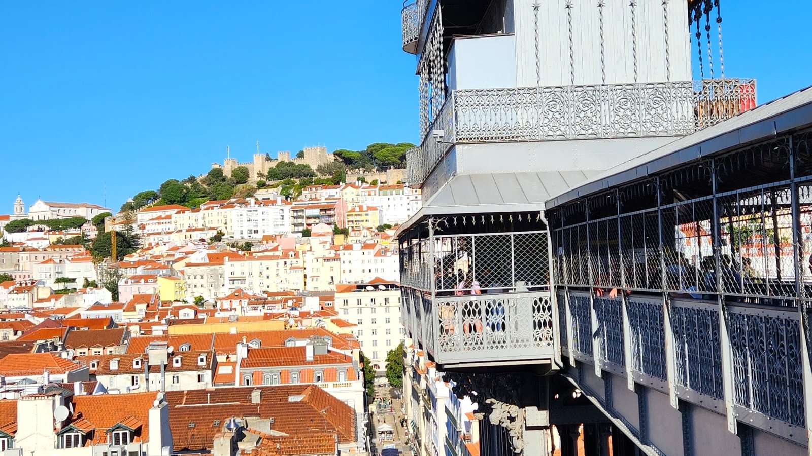 Elevador Santa Justa, Lisbon, Portugal