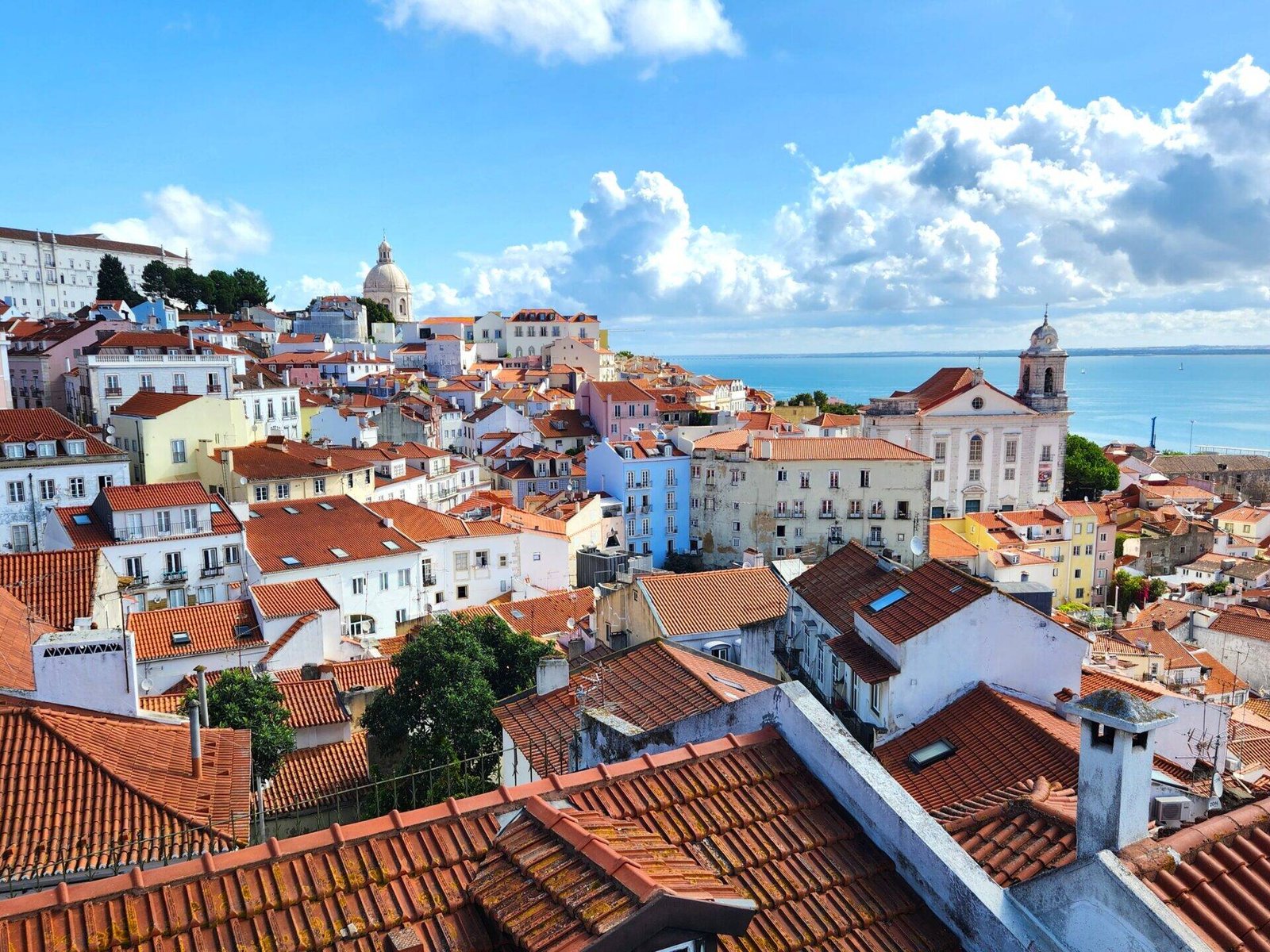 Miradouro das Portas do Sol, Lisbon, Portugal