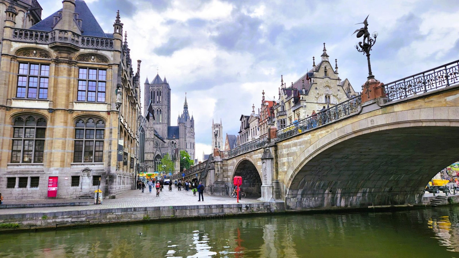 Ghent-Belgium-Saint-Michaels-Bridge